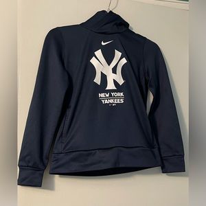 Nike New York Yankees Women’s Navy Therma Fit Hoodie Size Small Worn Once